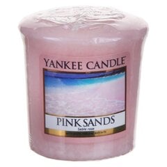 Ароматическая свеча Yankee Candle Pink Sands, 49 г цена и информация | Подсвечники, свечи | 220.lv