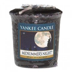 Aromātiskā svece Yankee Candle Midsummer Night 49 g цена и информация | Подсвечники, свечи | 220.lv