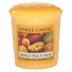 Yankee Candle Mango Peach Salsa aromātiska svece 49 g cena un informācija | Sveces un svečturi | 220.lv