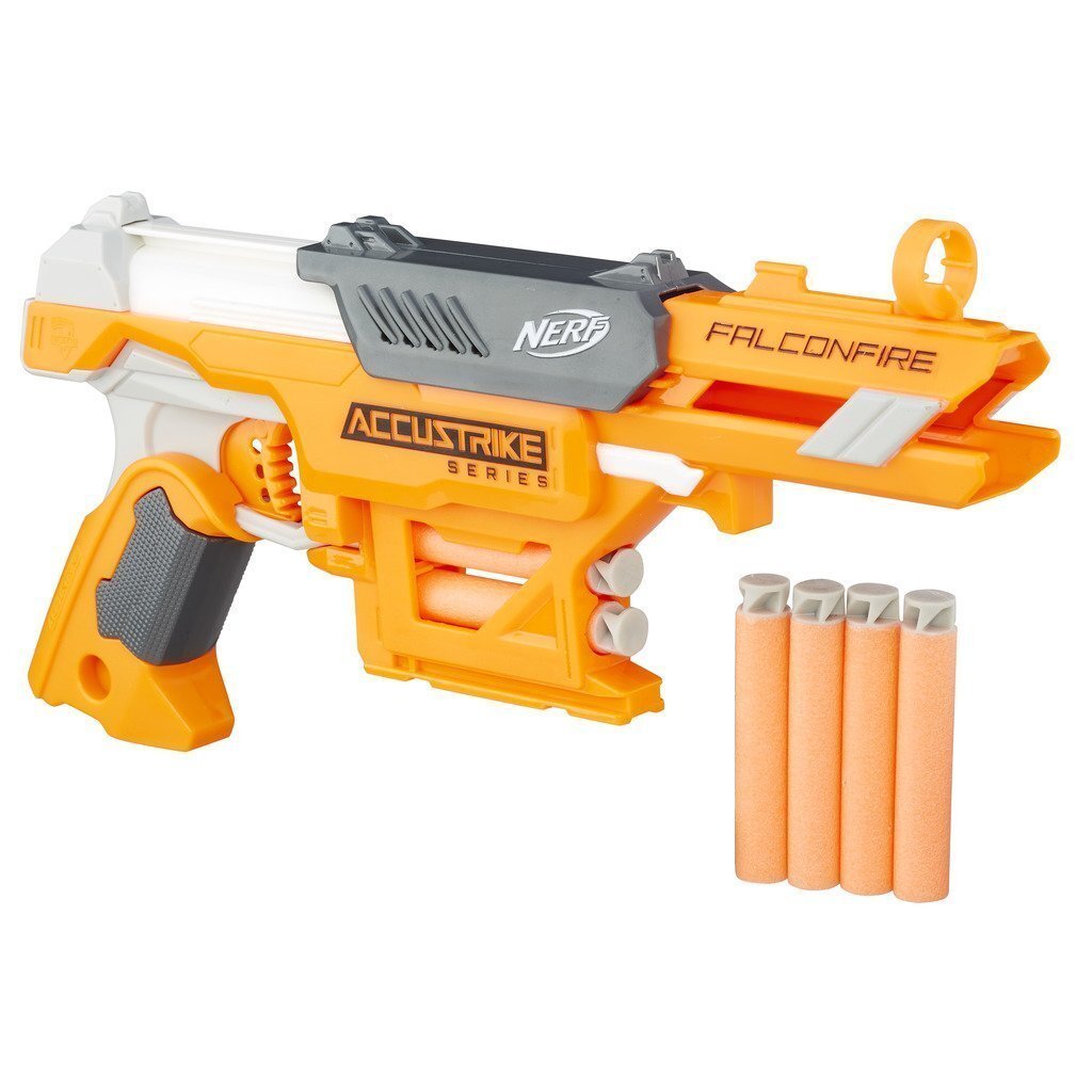 Hasbro NERF Accustrike Falconfire rotaļu ierocis B9839 cena un informācija | Rotaļlietas zēniem | 220.lv