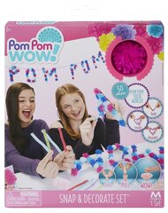 POM POM WOW Snap&decorate komplekts, 48535 cena un informācija | Attīstošās rotaļlietas | 220.lv