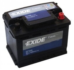 Аккумулятор EXIDE Classic EC550 55Ah 460A цена и информация | Аккумуляторы | 220.lv