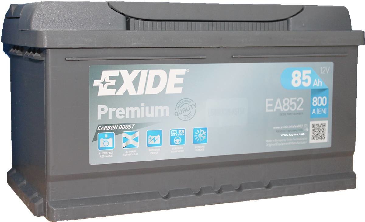 Akumulators EXIDE EA852 85 Ah 800 A EN 12V цена и информация | Akumulatori | 220.lv