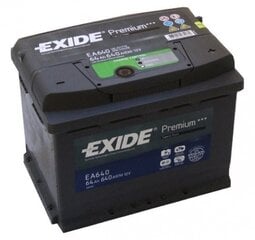 Akumulators EXIDE EA640 64 Ah 640 A EN 12V цена и информация | Аккумуляторы | 220.lv