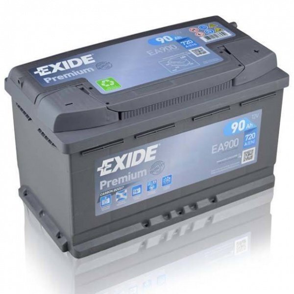 Akumulators EXIDE EA900 90 Ah 720 A EN 12V cena un informācija | Akumulatori | 220.lv