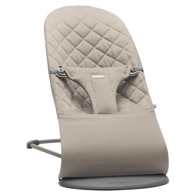Bērnu šūpuļkrēsls BABYBJÖRN Bliss Sand grey, 006017​ cena un informācija | Bērnu šūpuļkrēsliņi | 220.lv