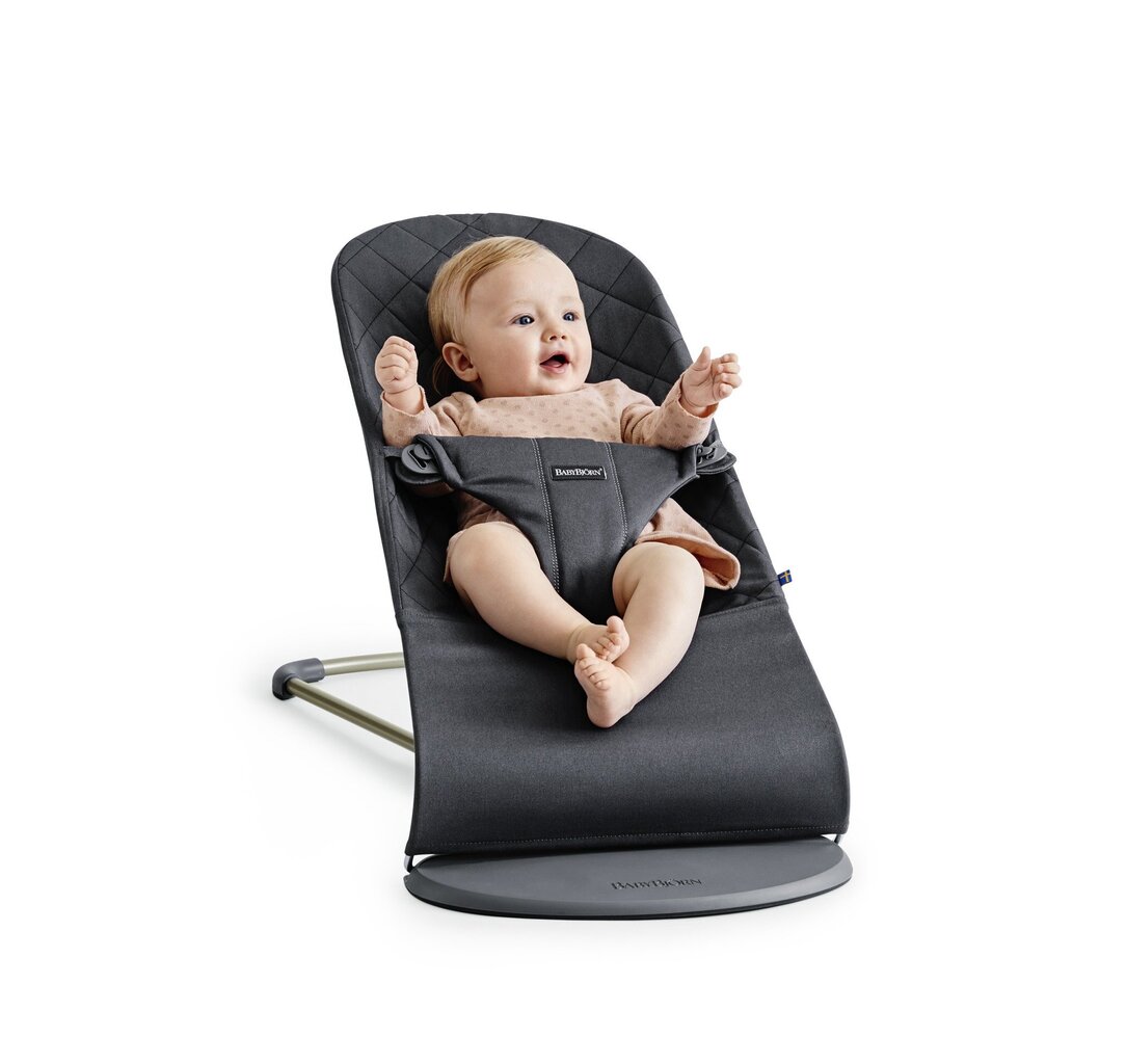 Bērnu šūpuļkrēsls BABYBJÖRN Bliss Antracite, 006021 цена и информация | Bērnu šūpuļkrēsliņi | 220.lv