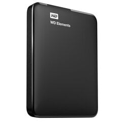 WD Elements 2.5" 1TB, USB 3.0, Melna cena un informācija | Ārējie cietie diski | 220.lv