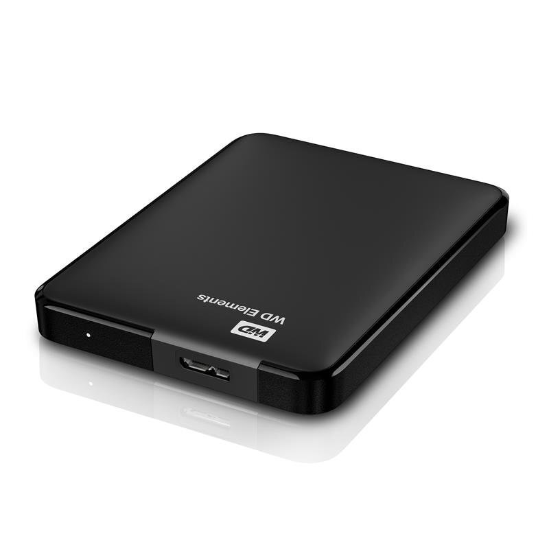 WD Elements 2.5" 1TB, USB 3.0, Melna cena un informācija | Ārējie cietie diski | 220.lv