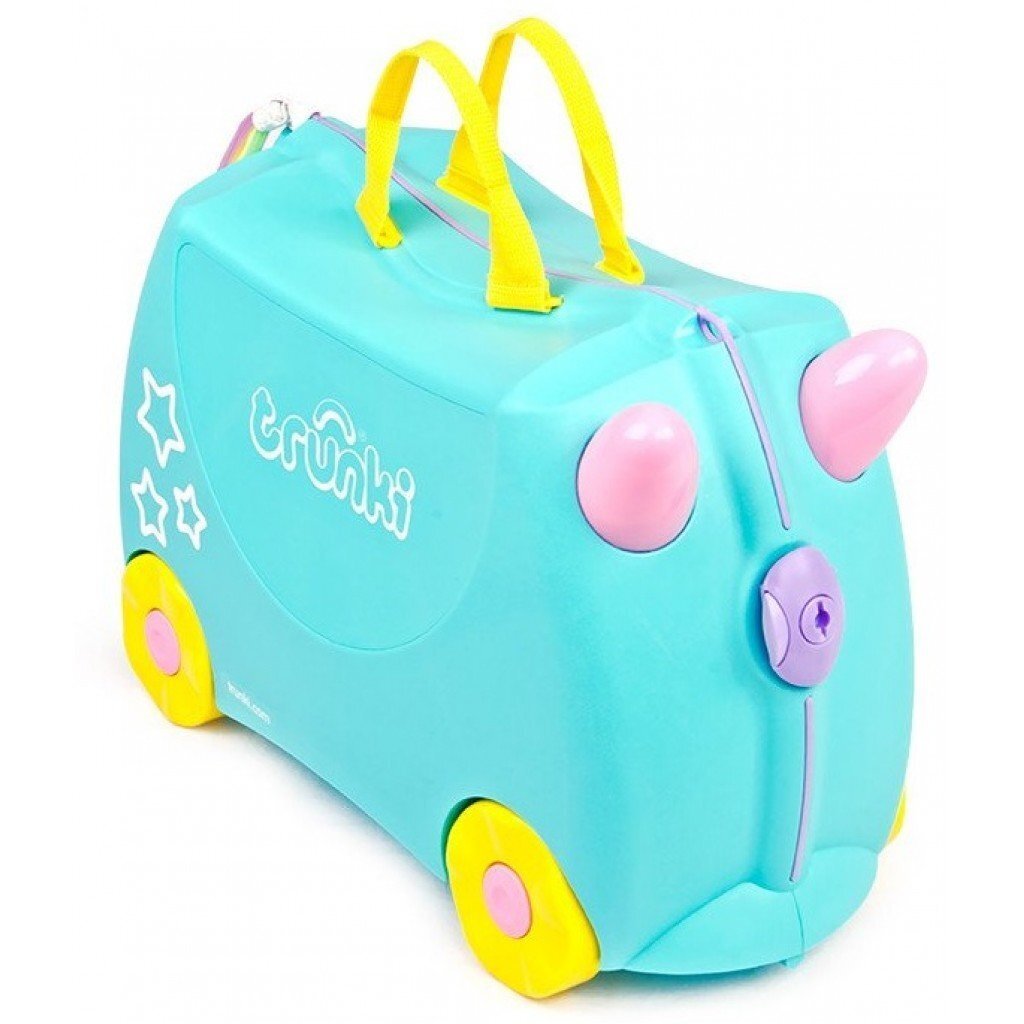 Bērnu koferis Trunki Una Unicorn cena un informācija | Koferi, ceļojumu somas | 220.lv