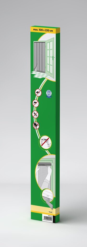 Žalūzijas aizsardzībai pret kukaiņiem 4 x 28,5 x 220 cm цена и информация | Moskītu tīkli | 220.lv