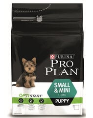 Pro Plan Puppy Small and Mini, 3 кг цена и информация |  Сухой корм для собак | 220.lv