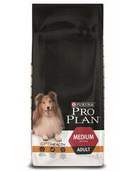 Pro Plan Dog Adult Medium sausā barība suņiem, 14kg cena un informācija | Sausā barība suņiem | 220.lv