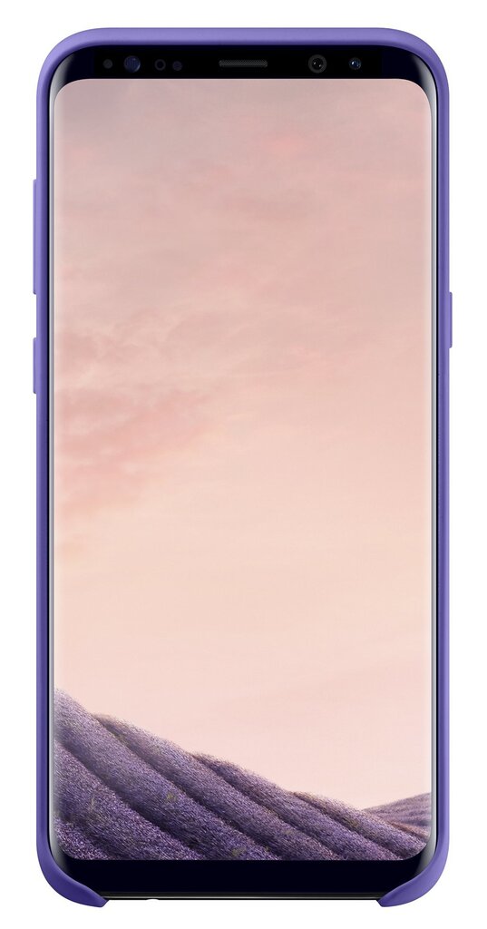 Silikona aizmugurējais apvalks priekš Samsung Galaxy S8 Plus (G955) Violets цена и информация | Telefonu vāciņi, maciņi | 220.lv
