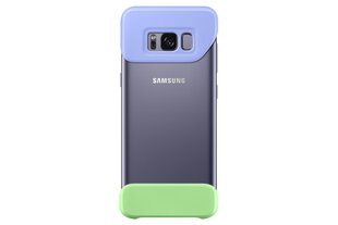 Divu daļu aizmugurējais apvalks priekš Samsung Galaxy S8 (G950) Violets cena un informācija | Telefonu vāciņi, maciņi | 220.lv