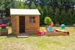 Koka mājiņa "Cīrulis" 4IQ цена и информация | Bērnu rotaļu laukumi, mājiņas | 220.lv