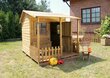 Koka mājiņa "Giliukas" 4IQ цена и информация | Bērnu rotaļu laukumi, mājiņas | 220.lv