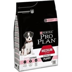 Pro Plan Puppy Medium Sensitive Skin, 3 kg cena un informācija | Pro Plan Suņiem | 220.lv