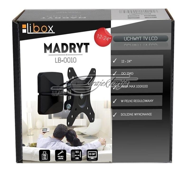 Libox Madryt LB-0010 13-24” cena un informācija | TV kronšteini | 220.lv