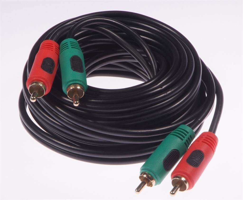 Cable 2RCA-2RCA 5,0m HQ LB0021 LIBOX цена и информация | Kabeļi un vadi | 220.lv