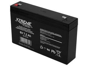 XTREME Rechargeable battery 6V 7.2Ah cena un informācija | UPS- Nepārtrauktās barošanas bloki | 220.lv