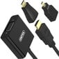 Unitek Adapter mini/micro HDMI to VGA + audio, Y-6355 cena un informācija | Adapteri un USB centrmezgli | 220.lv