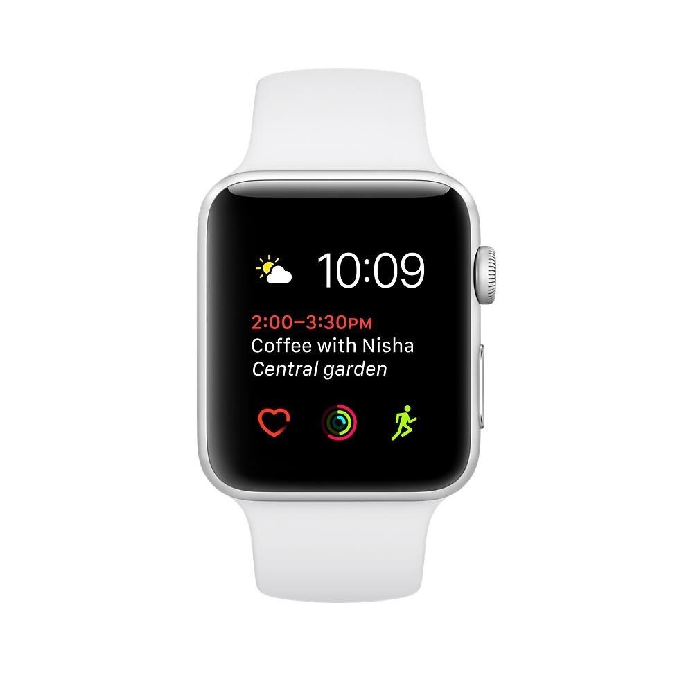 Apple Watch Series 1 38mm Silver цена и информация | Viedpulksteņi (smartwatch) | 220.lv