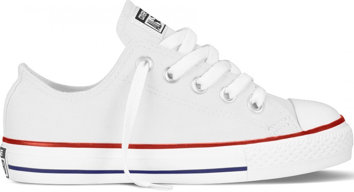 Kedas bērniem Converse Chuck Taylor All Star, baltas J256C цена и информация | Sporta apavi bērniem | 220.lv