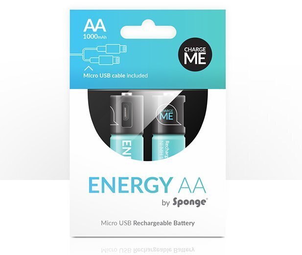 Sponge Energy AA цена и информация | Baterijas | 220.lv