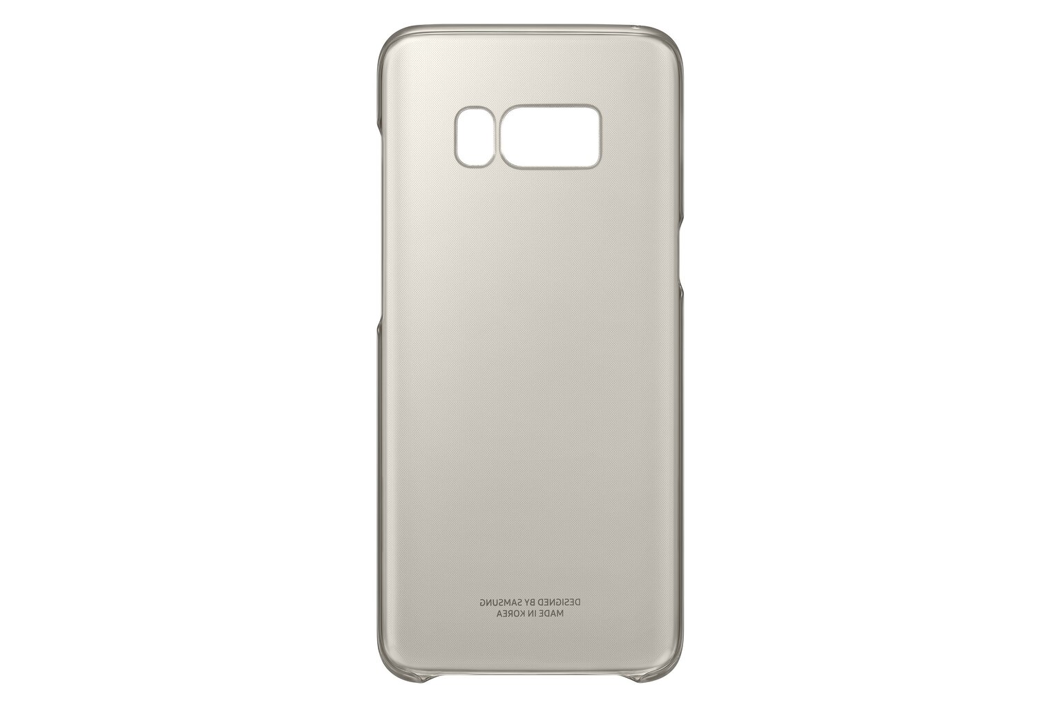 Samsung EF-QG955CFE Oriģināls Īpaši plāns aizmugures maks-apvalks G955 Galaxy S8 Plus / S8+ Caurspīdīgs/Zeltains cena un informācija | Telefonu vāciņi, maciņi | 220.lv