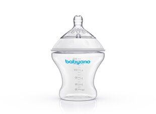Barošanas pudelīte BabyOno Natural Nursing,0+ mēn, 180 ml cena un informācija | Bērnu pudelītes un to aksesuāri | 220.lv