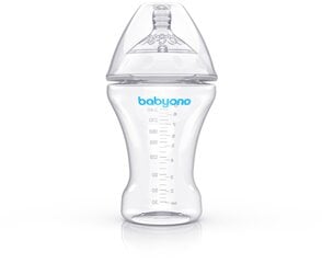 Barošanas pudelīte BabyOno Natural Nursing, 260 ml, 1451 cena un informācija | Bērnu pudelītes un to aksesuāri | 220.lv