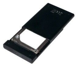 LogiLink Корпус жесткого диска USB3.0 на 2,5 "SATA черный цена и информация | Жёсткие диски | 220.lv