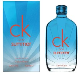 Tualetes ūdens Calvin Klein CK One Summer 2017 edt 100 ml cena un informācija | Sieviešu smaržas | 220.lv