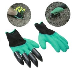 Садовые перчатки 2in1 цена и информация | Рабочие перчатки | 220.lv