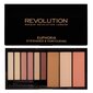 Acu ēnu palete Makeup Revolution London Euphoria 18 g, Bare цена и информация | Acu ēnas, skropstu tušas, zīmuļi, serumi | 220.lv