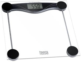 Стеклянные весы для ванной Teesa TSA0801 цена и информация | Весы (бытовые) | 220.lv