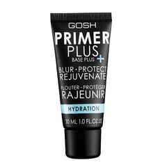 Grima bāze Primer Plus+ Hydration Gosh Copenhagen (30 ml) cena un informācija | Grima bāzes, tonālie krēmi, pūderi | 220.lv