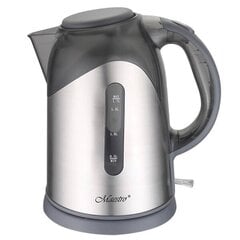 Электрический чайник Feel-Maestro MR057 electric kettle Black, Transparent 2200Вт, 1.7 л цена и информация | Электрочайники | 220.lv