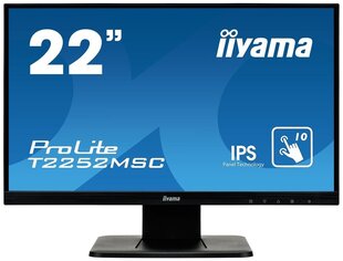 Монитор Iiyama T2252MSC-B1 цена и информация | Мониторы | 220.lv