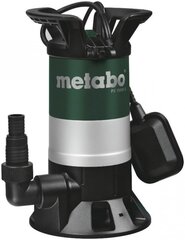 Metabo PS 15000 S iegremdējams netīrā ūdens sūknis cena un informācija | Kanalizācijas sūkņi, ūdens sūkņi netīram ūdenim | 220.lv
