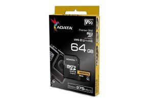 Adata AUSDX64GUII3CL10-CA1 цена и информация | Карты памяти для фотоаппаратов | 220.lv