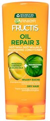 Бальзам для сухих и поврежденных волос Garnier Fructis Oil Repair3 200 мл цена и информация | Бальзамы, кондиционеры | 220.lv