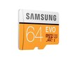 Samsung EVO microSDXC 64GB UHS-I U3 (60MB/s/100MB/s) cena un informācija | Atmiņas kartes mobilajiem telefoniem | 220.lv