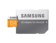 Samsung EVO microSDXC 64GB UHS-I U3 (60MB/s/100MB/s) цена и информация | Atmiņas kartes mobilajiem telefoniem | 220.lv