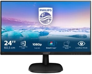 Philips 243V7QDSB/00, 24" цена и информация | Мониторы | 220.lv