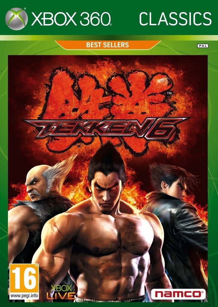 Spēle Tekken 6 Classics Hits Tier 3, XBOX 360 cena un informācija | Datorspēles | 220.lv