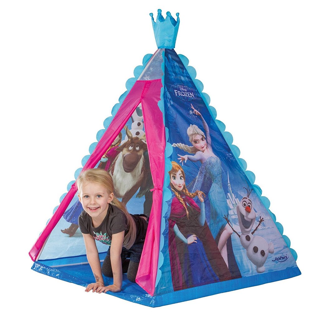 Bērnu telts Frozen cena un informācija | Bērnu rotaļu laukumi, mājiņas | 220.lv