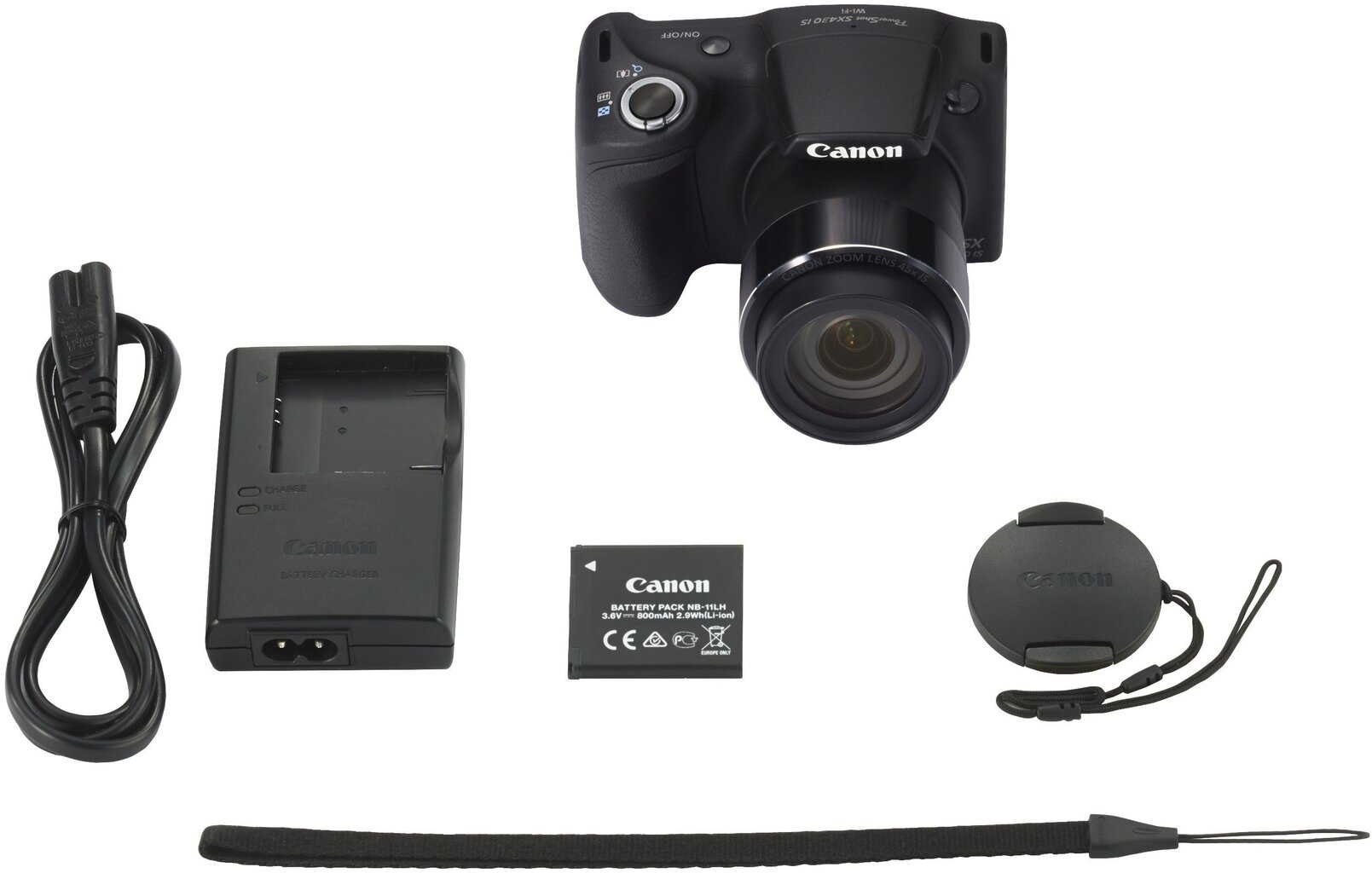 Canon PowerShot SX430 IS Melns цена и информация | Digitālās fotokameras | 220.lv