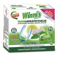 Winni's Trauku mazgāšanas tabletes (citrus), 25 gab. cena un informācija | Trauku mazgāšanas līdzekļi | 220.lv